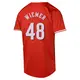 Limited Youth Joey Wiemer Red Cincinnati Reds Alternate Jersey